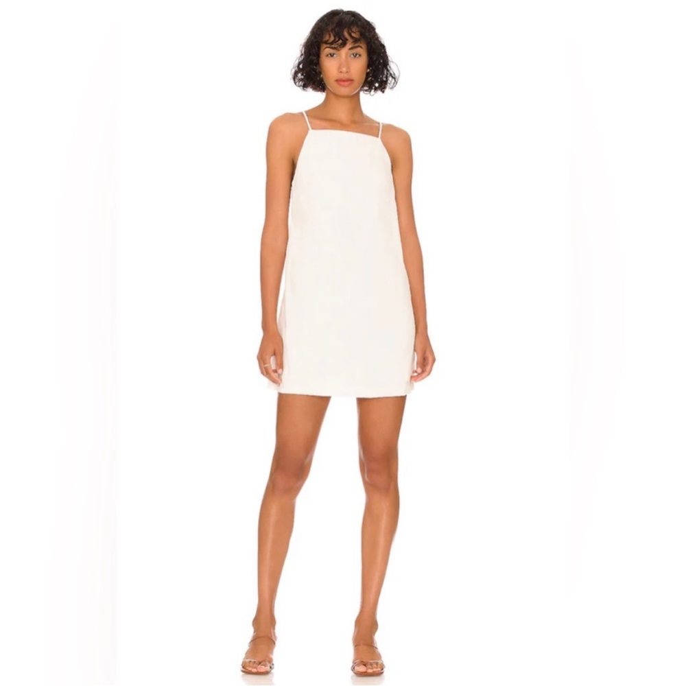 Revolve Anna Nata Kate dress in natural white size small